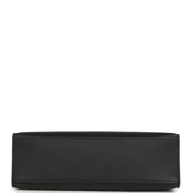 HERMÈS Hermes Kelly Pochette Black Swift Palladium Hardware | Thumbnail 6 HERMÈS Hermes Kelly Pochette Black Swift Palladium Hardware | Thumbnail 6