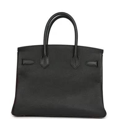 HERMÈS Pre-owned Hermes Birkin 30 Black Epsom Gold Hardware | Thumbnail 4 HERMÈS Pre-owned Hermes Birkin 30 Black Epsom Gold Hardware | Thumbnail 4