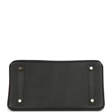HERMÈS Pre-owned Hermes Birkin 30 Black Epsom Gold Hardware | Thumbnail 6 HERMÈS Pre-owned Hermes Birkin 30 Black Epsom Gold Hardware | Thumbnail 6