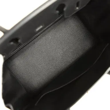 HERMÈS Pre-owned Hermes Birkin 30 Black Epsom Gold Hardware | Thumbnail 8 HERMÈS Pre-owned Hermes Birkin 30 Black Epsom Gold Hardware | Thumbnail 8