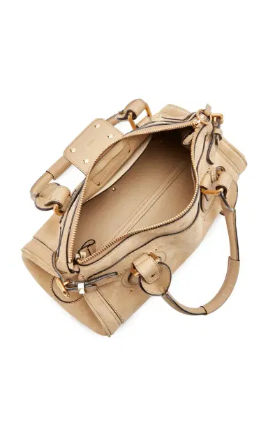 Chloé Paddington Suede Shoulder Bag | Thumbnail 5 Chloé Paddington Suede Shoulder Bag | Thumbnail 5