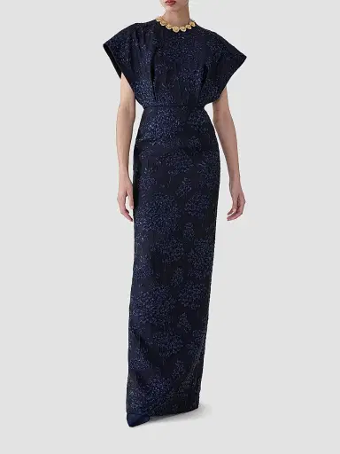 Carolina Herrera Women's Embellished Fan Bodice Gown | Thumbnail 2 Carolina Herrera Women's Embellished Fan Bodice Gown | Thumbnail 2