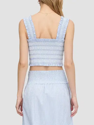Hill House Home Women's The Azalea Nap Top - Blue White Stripe - Size XL | Thumbnail 4 Hill House Home Women's The Azalea Nap Top - Blue White Stripe - Size XL | Thumbnail 4