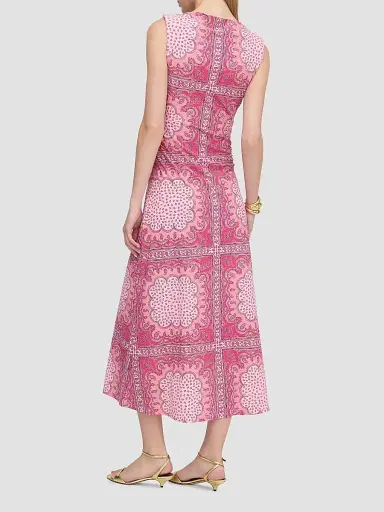 Hill House Home Women's The Sloane Dress - Berry Paisley Scarf - Size XL | Thumbnail 3 Hill House Home Women's The Sloane Dress - Berry Paisley Scarf - Size XL | Thumbnail 3