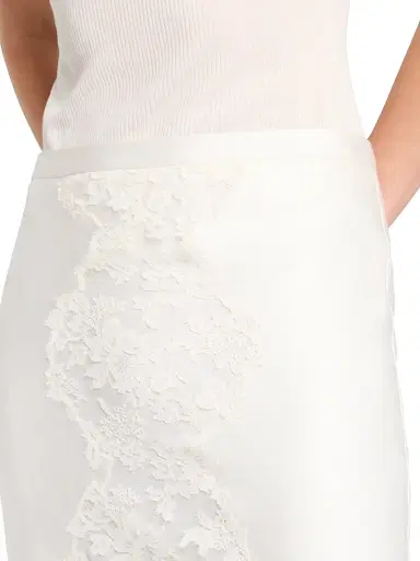TWP Women's Stretch-Silk Lace Floor-Length Maxi Skirt - | Thumbnail 6 TWP Women's Stretch-Silk Lace Floor-Length Maxi Skirt - | Thumbnail 6