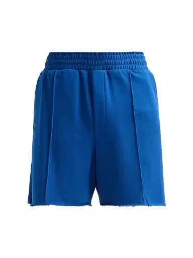 Helmut Lang Men's Compact French Cotton Terry Shorts - Royal Blue - Size XL | Thumbnail 1 Helmut Lang Men's Compact French Cotton Terry Shorts - Royal Blue - Size XL | Thumbnail 1