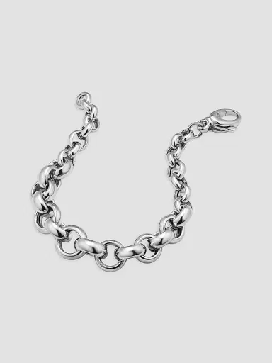 Oradina Women's Roll with it Rolo Bracelet in Sterling Silver - Silver | Thumbnail 5 Oradina Women's Roll with it Rolo Bracelet in Sterling Silver - Silver | Thumbnail 5