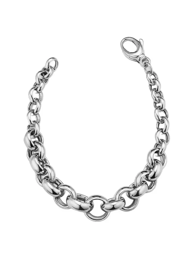 Women's Roll with it Rolo Bracelet in Sterling Silver - Silver Women's Roll with it Rolo Bracelet in Sterling Silver - Silver