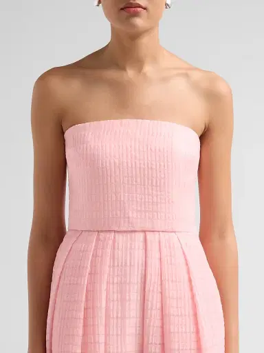 As It May Women's Caliora Jacquard Cocktail Midi Dress - Peony | Thumbnail 5 As It May Women's Caliora Jacquard Cocktail Midi Dress - Peony | Thumbnail 5