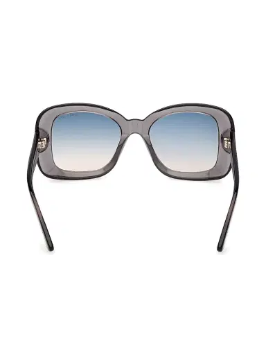 Tom Ford Women's Sandra-02 52MM Square Sunglasses - Grey Turquoise | Thumbnail 5 Tom Ford Women's Sandra-02 52MM Square Sunglasses - Grey Turquoise | Thumbnail 5
