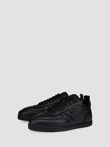 Christian Louboutin Men's SK VI Low-Top Sneakers - Black | Thumbnail 2 Christian Louboutin Men's SK VI Low-Top Sneakers - Black | Thumbnail 2