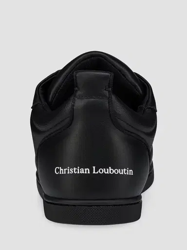 Christian Louboutin Men's SK VI Low-Top Sneakers - Black | Thumbnail 3 Christian Louboutin Men's SK VI Low-Top Sneakers - Black | Thumbnail 3