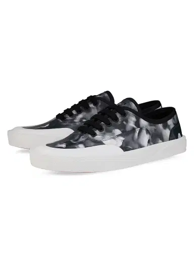 Christian Louboutin Men's Tactical Skate Low-Top Sneakers - Black White | Thumbnail 2 Christian Louboutin Men's Tactical Skate Low-Top Sneakers - Black White | Thumbnail 2