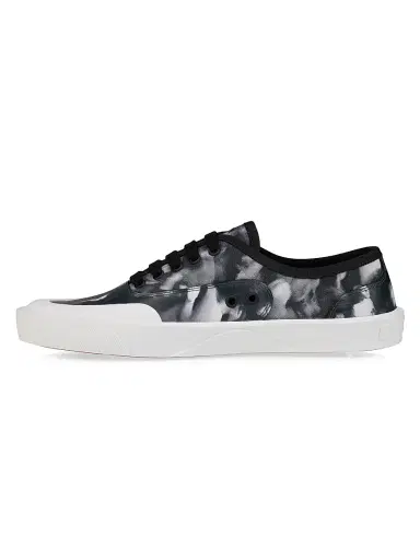 Christian Louboutin Men's Tactical Skate Low-Top Sneakers - Black White | Thumbnail 4 Christian Louboutin Men's Tactical Skate Low-Top Sneakers - Black White | Thumbnail 4