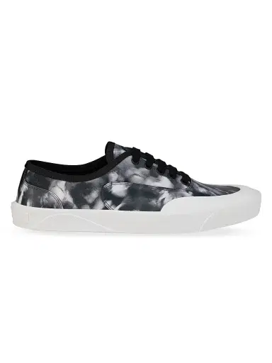 Christian Louboutin Men's Tactical Skate Low-Top Sneakers - Black White | Thumbnail 1 Christian Louboutin Men's Tactical Skate Low-Top Sneakers - Black White | Thumbnail 1