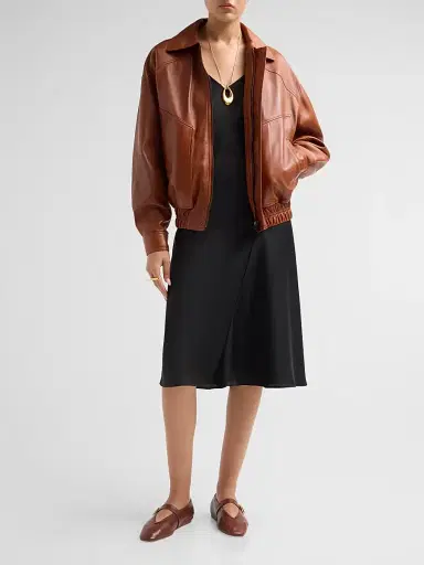 Schutz Women's Vick Leather Mary Janes - Warm Toffee | Thumbnail 3 Schutz Women's Vick Leather Mary Janes - Warm Toffee | Thumbnail 3
