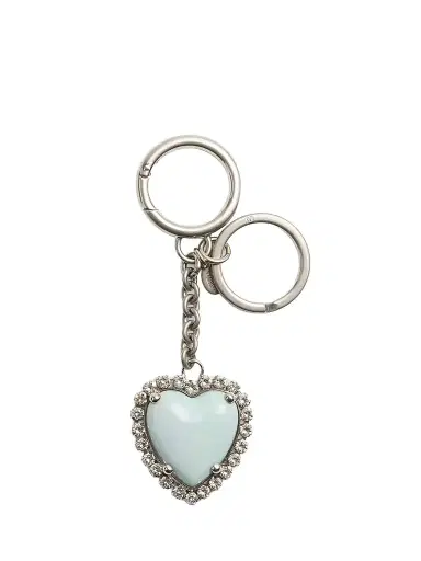 Valentino Garavani Women's Coeur Hyperbole Bag Charm with Key Chain | Thumbnail 1 Valentino Garavani Women's Coeur Hyperbole Bag Charm with Key Chain | Thumbnail 1