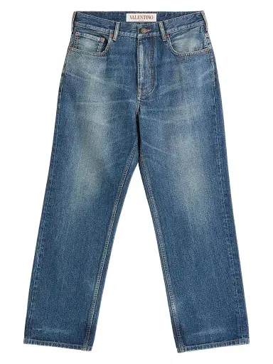 Valentino Garavani Men's Denim Jeans - Denim | Thumbnail 1 Valentino Garavani Men's Denim Jeans - Denim | Thumbnail 1