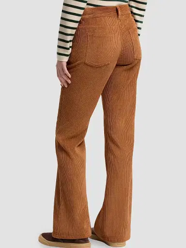 Moncler Women's Pants in Corduroy - Camel Beige - Size Large | Thumbnail 3 Moncler Women's Pants in Corduroy - Camel Beige - Size Large | Thumbnail 3
