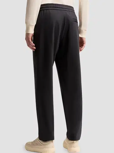 Moncler Men's Sweatpants in Technical Jersey - Dark Blue | Thumbnail 3 Moncler Men's Sweatpants in Technical Jersey - Dark Blue | Thumbnail 3