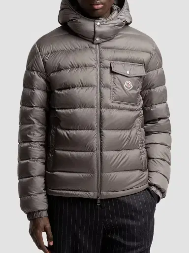 Moncler Men's Verith Puffer Jacket - Grey | Thumbnail 2 Moncler Men's Verith Puffer Jacket - Grey | Thumbnail 2
