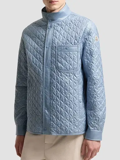Moncler Men's Cleorine Down-Filled Jacket - Light Blue - Size XXL | Thumbnail 2 Moncler Men's Cleorine Down-Filled Jacket - Light Blue - Size XXL | Thumbnail 2