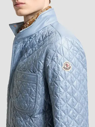 Moncler Men's Cleorine Down-Filled Jacket - Light Blue - Size XXL | Thumbnail 4 Moncler Men's Cleorine Down-Filled Jacket - Light Blue - Size XXL | Thumbnail 4