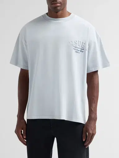 Ksubi Men's Stellar Ekcess Crewneck T-Shirt - Blue | Thumbnail 4 Ksubi Men's Stellar Ekcess Crewneck T-Shirt - Blue | Thumbnail 4