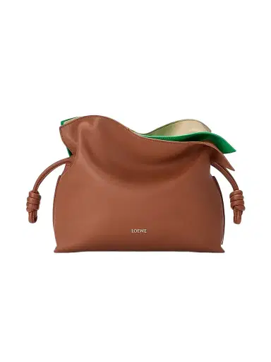 Loewe Women's Flamenco Layers Leather Clutch | Thumbnail 1 Loewe Women's Flamenco Layers Leather Clutch | Thumbnail 1