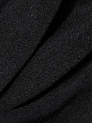 Cinq à Sept Women's Fili Mesh Tieneck Minidress - Black | Thumbnail 7 Cinq à Sept Women's Fili Mesh Tieneck Minidress - Black | Thumbnail 7