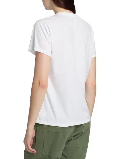 Johnny Was Women's Jaden Paisley Crewneck T-Shirt - White | Thumbnail 5 Johnny Was Women's Jaden Paisley Crewneck T-Shirt - White | Thumbnail 5