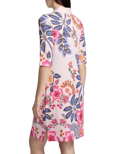 Johnny Was Women's The Janie Favorite Floral Polo Shirtdress - Lirelle | Thumbnail 5 Johnny Was Women's The Janie Favorite Floral Polo Shirtdress - Lirelle | Thumbnail 5