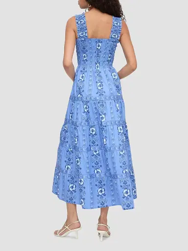 Hill House Home Women's The Kimmy Midi Nap Dress | Thumbnail 3 Hill House Home Women's The Kimmy Midi Nap Dress | Thumbnail 3