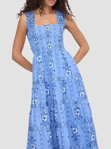 Hill House Home Women's The Kimmy Midi Nap Dress | Thumbnail 4 Hill House Home Women's The Kimmy Midi Nap Dress | Thumbnail 4