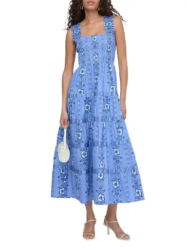 Hill House Home Women's The Kimmy Midi Nap Dress | Thumbnail 1 Hill House Home Women's The Kimmy Midi Nap Dress | Thumbnail 1