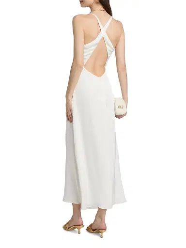 Ramy Brook Women's Mckenzie Plunging V-Neck A-Line Midi-Dress - | Thumbnail 5 Ramy Brook Women's Mckenzie Plunging V-Neck A-Line Midi-Dress - | Thumbnail 5