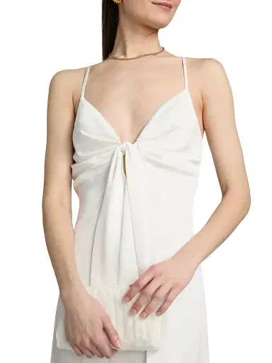 Ramy Brook Women's Mckenzie Plunging V-Neck A-Line Midi-Dress - | Thumbnail 6 Ramy Brook Women's Mckenzie Plunging V-Neck A-Line Midi-Dress - | Thumbnail 6
