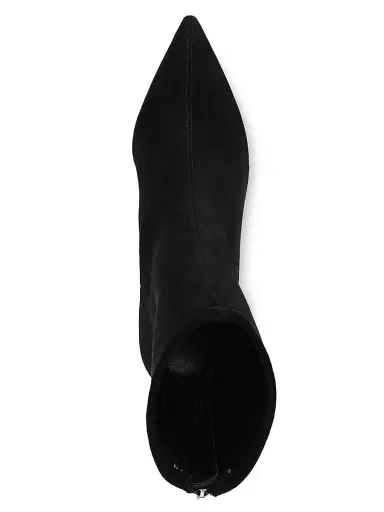 Favorite Daughter Women's Ryder 95MM Suede Ankle Booties | Thumbnail 4 Favorite Daughter Women's Ryder 95MM Suede Ankle Booties | Thumbnail 4