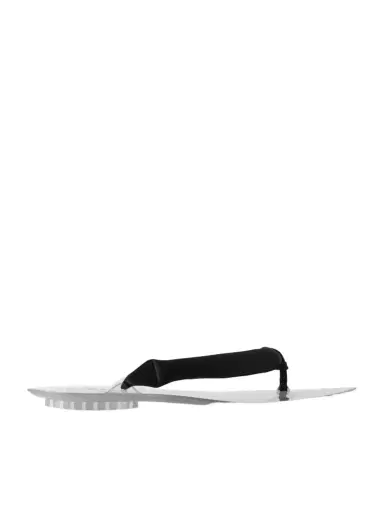 Alaïa Invisible Jelly satin-trimmed sandals | Thumbnail 1 Alaïa Invisible Jelly satin-trimmed sandals | Thumbnail 1