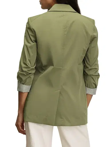 Veronica Beard Women's Mcallin Dickey Jacket - Stone Army | Thumbnail 6 Veronica Beard Women's Mcallin Dickey Jacket - Stone Army | Thumbnail 6