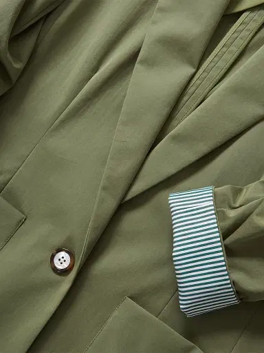 Veronica Beard Women's Mcallin Dickey Jacket - Stone Army | Thumbnail 7 Veronica Beard Women's Mcallin Dickey Jacket - Stone Army | Thumbnail 7