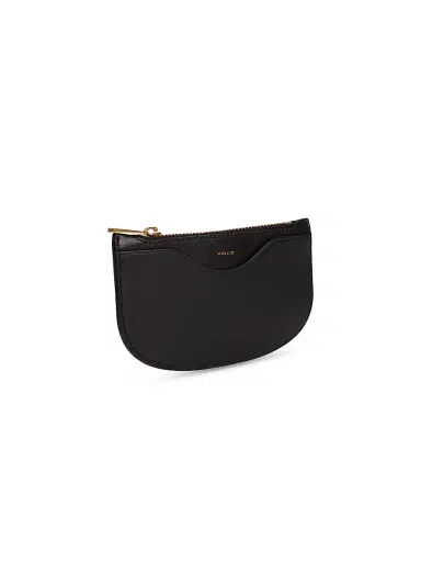 Vince Women's Demma Half Moon Leather Card Case | Thumbnail 2 Vince Women's Demma Half Moon Leather Card Case | Thumbnail 2