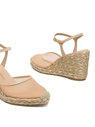 Stuart Weitzman Women's Bareitall Espadrille Wedges - Barely Beige | Thumbnail 5 Stuart Weitzman Women's Bareitall Espadrille Wedges - Barely Beige | Thumbnail 5