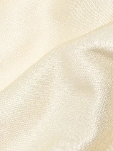 LAMARQUE Women's Baila Strapless Satin Scarf Top - Cream - Size Medium | Thumbnail 7 LAMARQUE Women's Baila Strapless Satin Scarf Top - Cream - Size Medium | Thumbnail 7