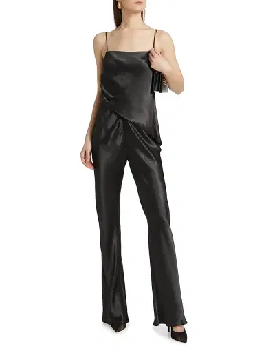 LAMARQUE Women's Solange Satin Relaxed-Fit Cami | Thumbnail 2 LAMARQUE Women's Solange Satin Relaxed-Fit Cami | Thumbnail 2