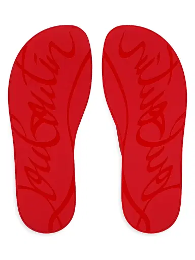 Christian Louboutin Men's Summer Rubber Thong Sandals - Loubi | Thumbnail 5 Christian Louboutin Men's Summer Rubber Thong Sandals - Loubi | Thumbnail 5