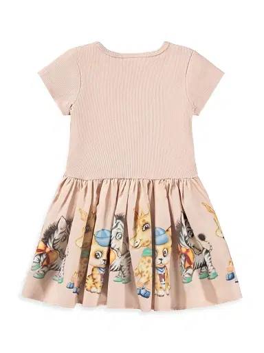 Molo Baby Girl's & Little Girl's Carin Printed A-Line Dress - Vintage Cuties | Thumbnail 2 Molo Baby Girl's & Little Girl's Carin Printed A-Line Dress - Vintage Cuties | Thumbnail 2