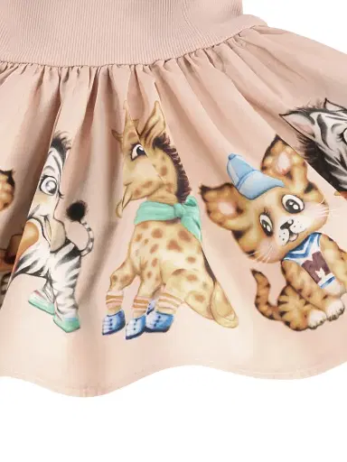 Molo Baby Girl's & Little Girl's Carin Printed A-Line Dress - Vintage Cuties | Thumbnail 6 Molo Baby Girl's & Little Girl's Carin Printed A-Line Dress - Vintage Cuties | Thumbnail 6