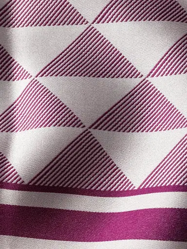 Prada Women's Printed Silk Twill Square Scarf - Purple | Thumbnail 3 Prada Women's Printed Silk Twill Square Scarf - Purple | Thumbnail 3