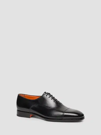 Santoni Men's Archier Leather Derbys | Thumbnail 2 Santoni Men's Archier Leather Derbys | Thumbnail 2
